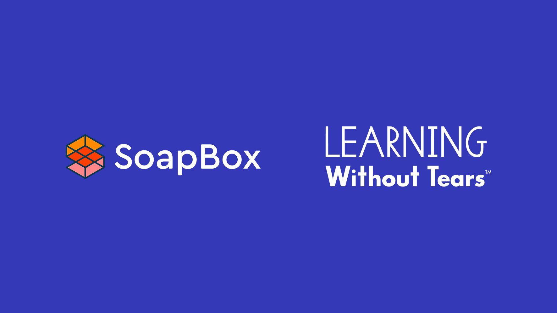 An image of the SoapBox and Learning Without Tears logos