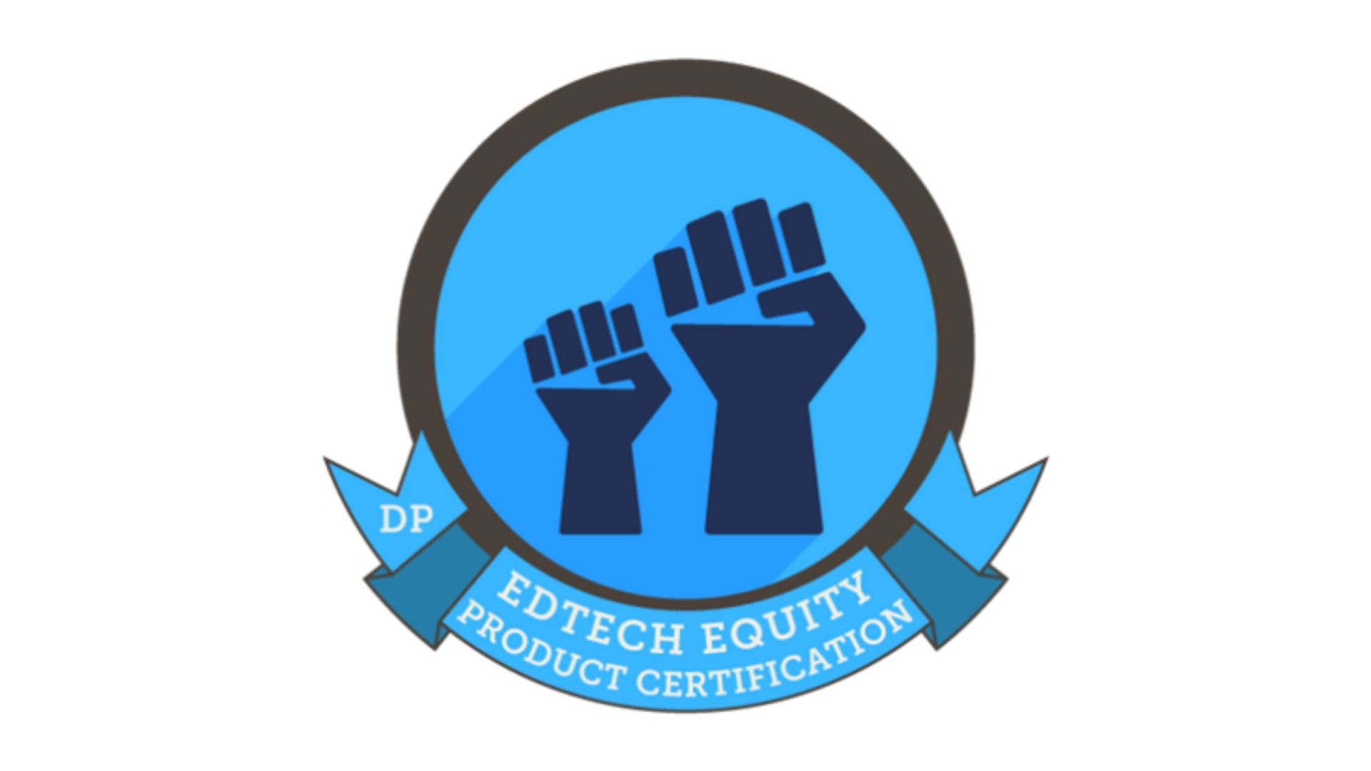 A badge awarded to SoapBox Labs from Digital Promise for Prioritizing Racial Equity in AI Design. SoapBox is the first voice company, and the first company ever, to receive this certification.