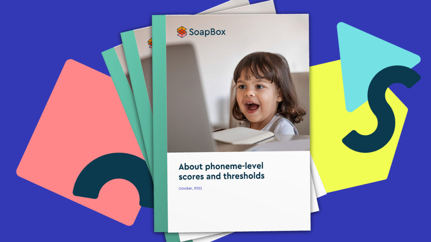 phoneme level scores and thresholds blog